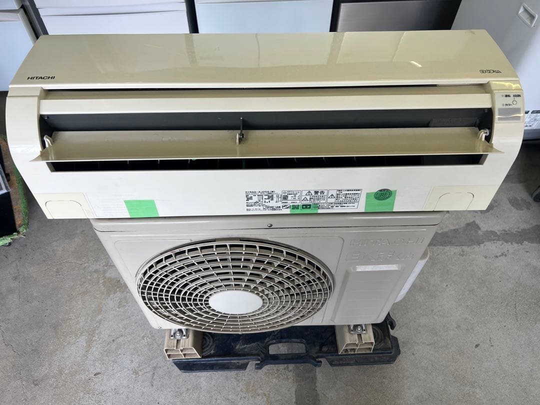 2017年式 2.5kw 日立 エアコン RAS- AJ25G (W)