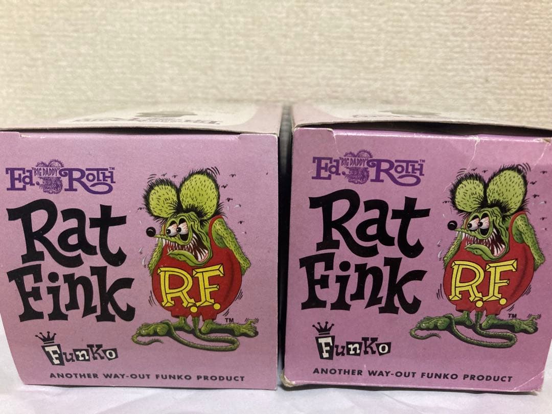 【当時物】ラットフィンク　ゴールドシルバーセット