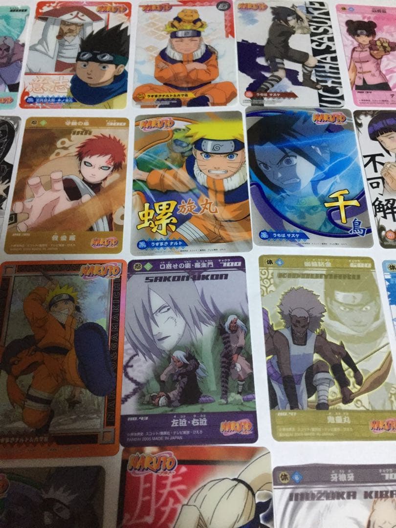 NARUTOナルト クリアカード まとめ売り - メルカリ