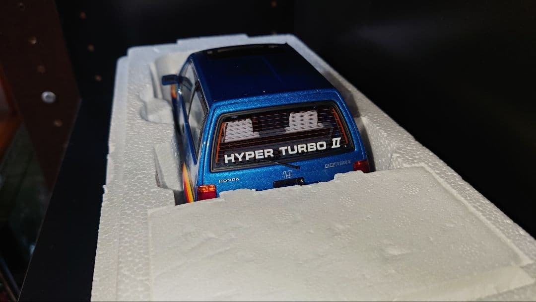 autoart 1/18 ホンダ シティ ターボ モトコンポ