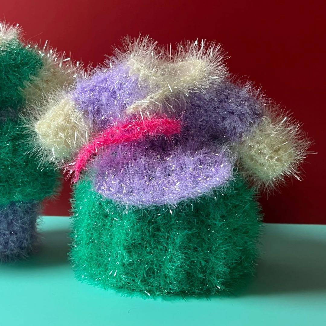 韓国タワシ スセミ ポリエステルエコたわし 韓服 チマチョゴリ2点