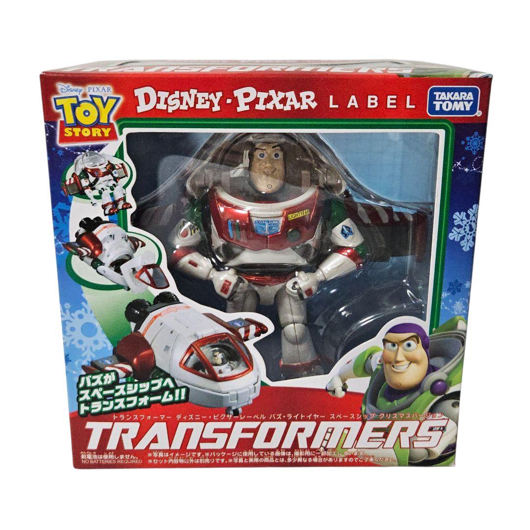 トランスフォーマー バズ・ライトイヤー スペースシップ クリスマスバージョン