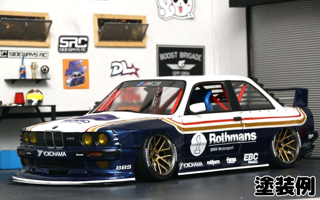 新品 無塗装 BMW E30 APLASTICS ラジドリ ボディ