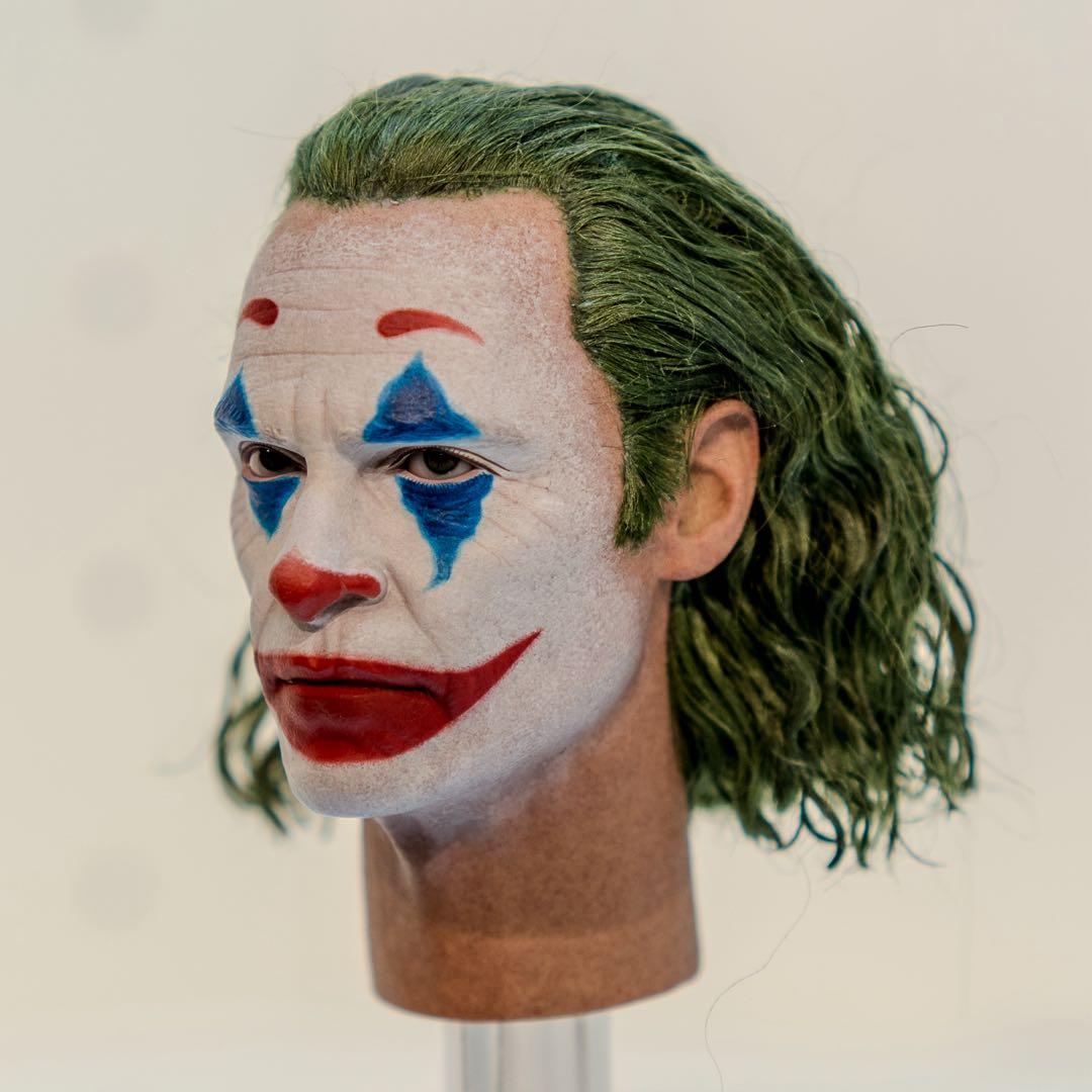 ホットトイズ アルチザン ジョーカー 2019 植毛ヘッド 1/6 ホアキン