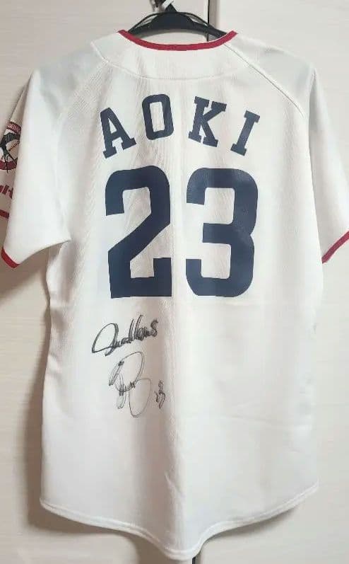 東京ヤクルトスワローズ 青木宣親選手 サイン入りユニホーム ミントモール / MINT 池袋店 / EPOCH 東京ヤクルトスワローズ PREMIER