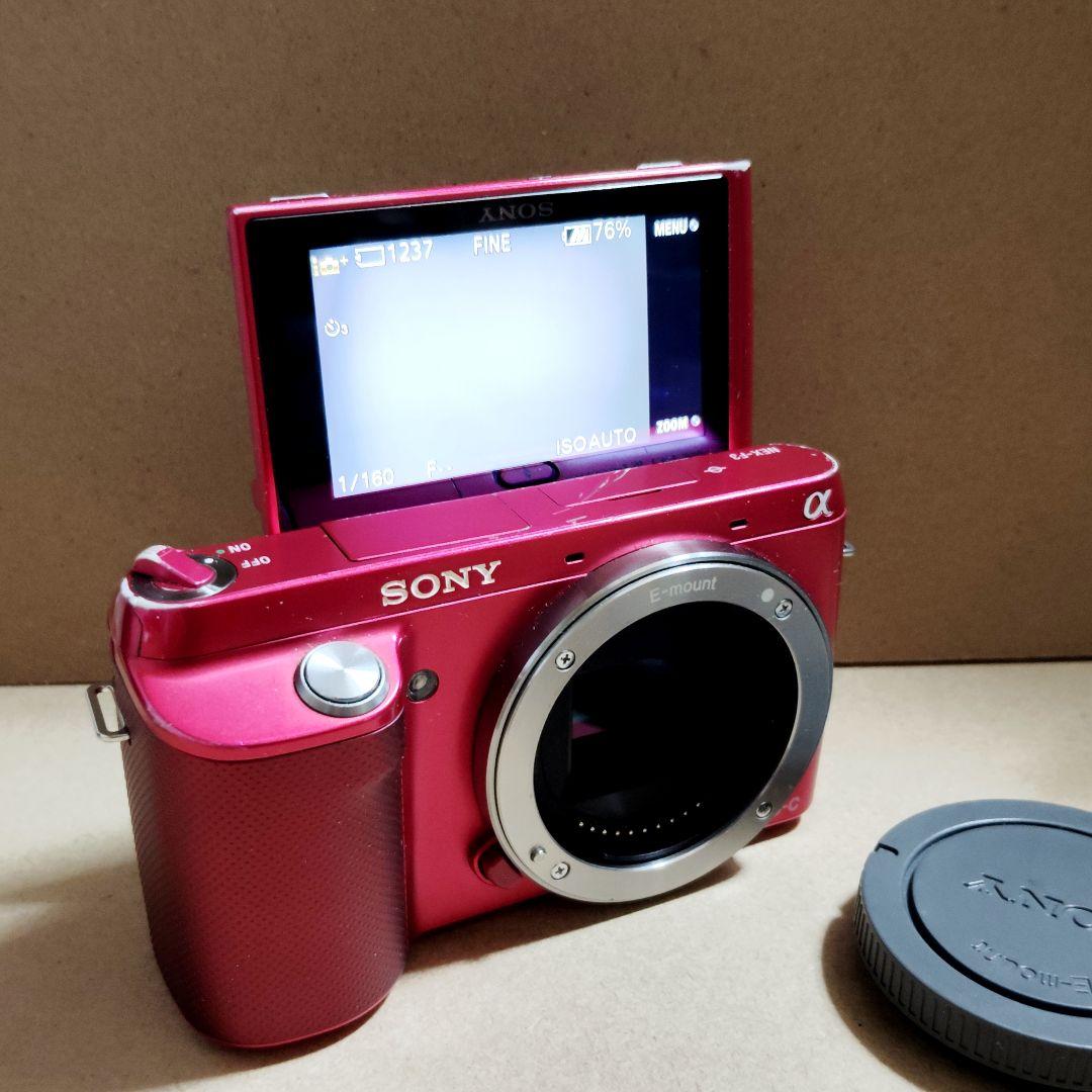 SONY α NEX-F3 ボディ ⚠️念の為、ジャンク扱い❗ - メルカリ