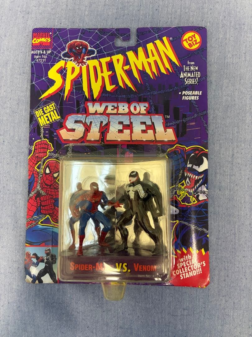 スパイダーマン Web of Steel ヴェノム カーネイジ フィギュアセット