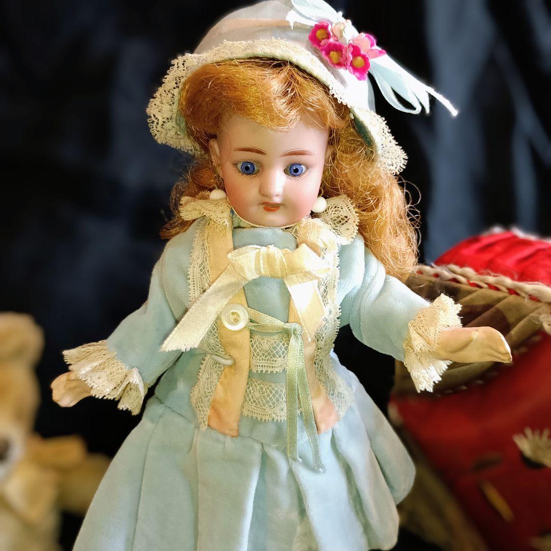 ⭐S2 　アンティークドール　ミニョネット　かわいいシモン・ハルビック　S＆H⭐ IMG_809123.jpg