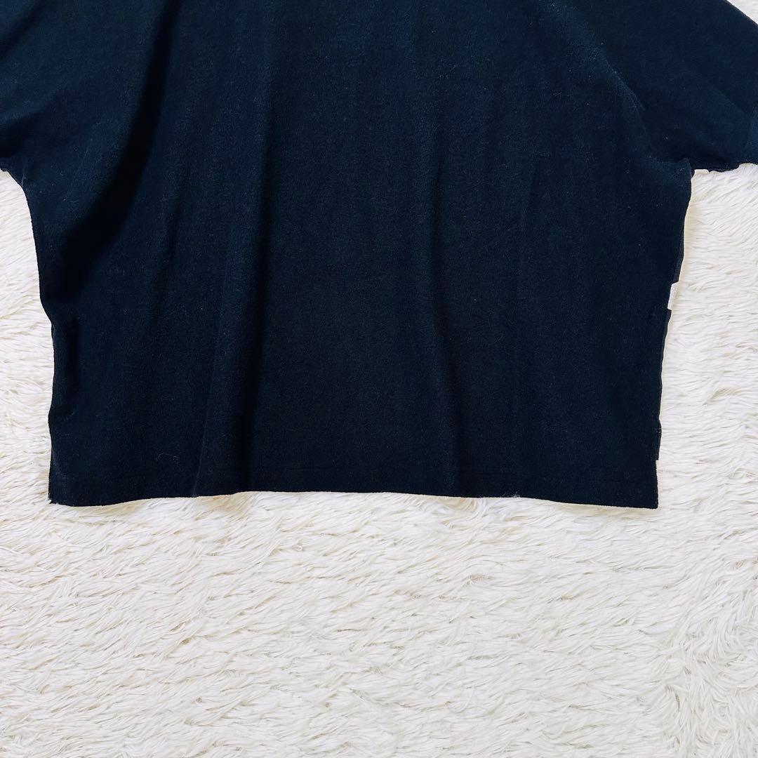 近年 完売✨ビアズリー 後ろドットニット ドルマン コクーン オーバー