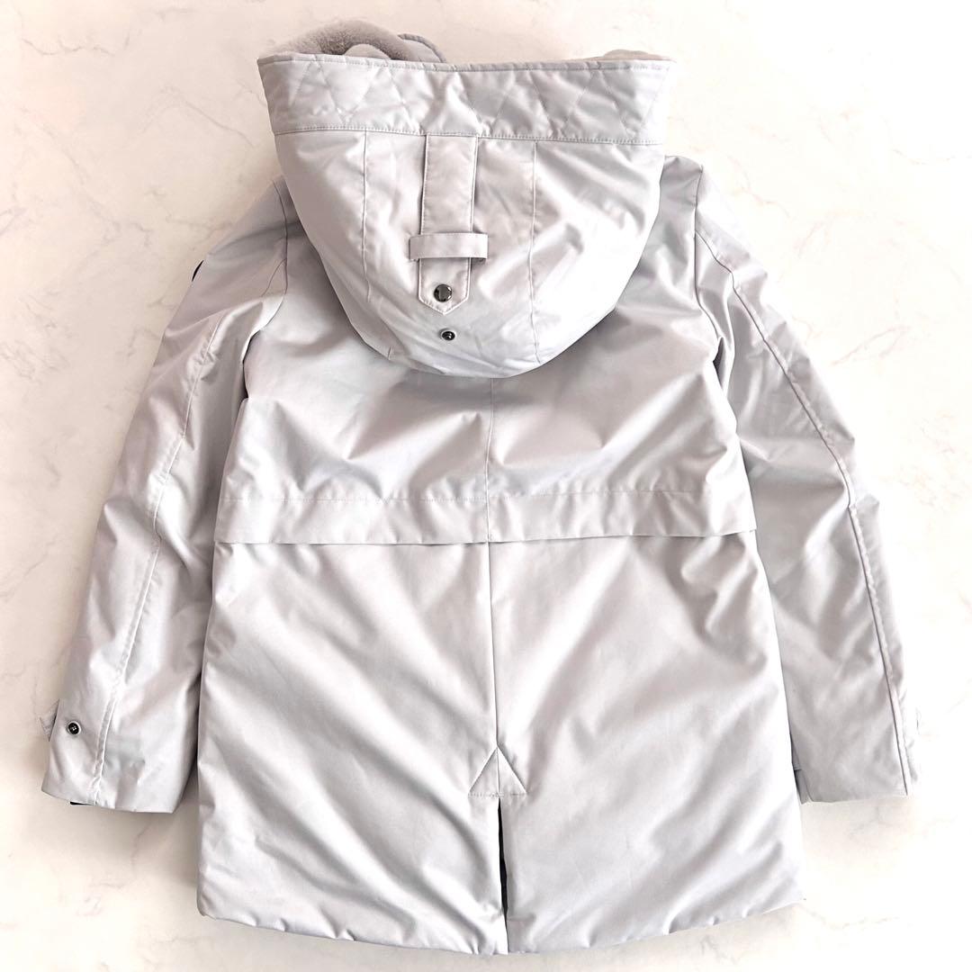 タグ付 ケープホーン エコダウンジャケット REMOTA ファー 42 グレー