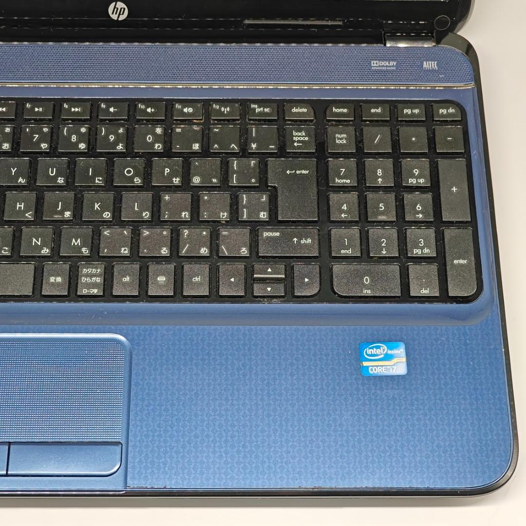 HP】高速i7 SSD256GB 8GB オフィス付き ブルー ノートPC - メルカリ