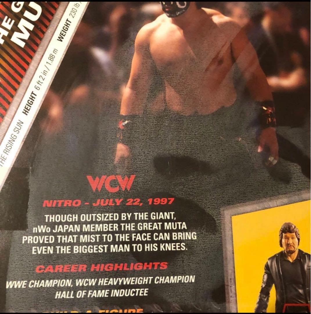 WWE グレートムタ NWO マテル AEW エリート 武藤敬司 フィギュア