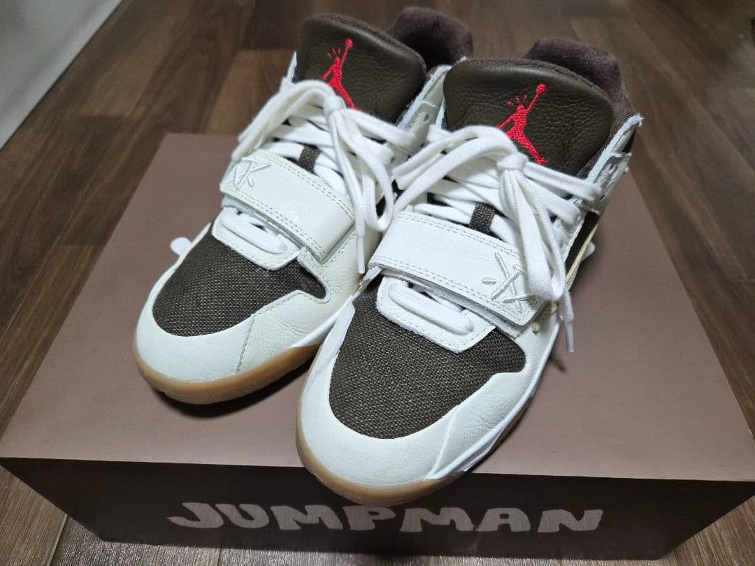 ジャンプマンジャック　SAIL/MUSLIN-DARK MOCHA Travis Scott JUMPMAN JACK Sail Dark Mocha REVIEW & On Feet - YouTube