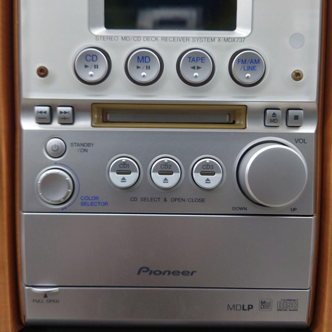 ☆PIONEER X-MDX737 ミニコンポ - メルカリ