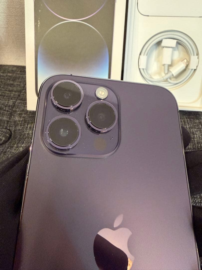 iPhone 14ProMax ディープパープル 512GB (おまけ付) - メルカリ