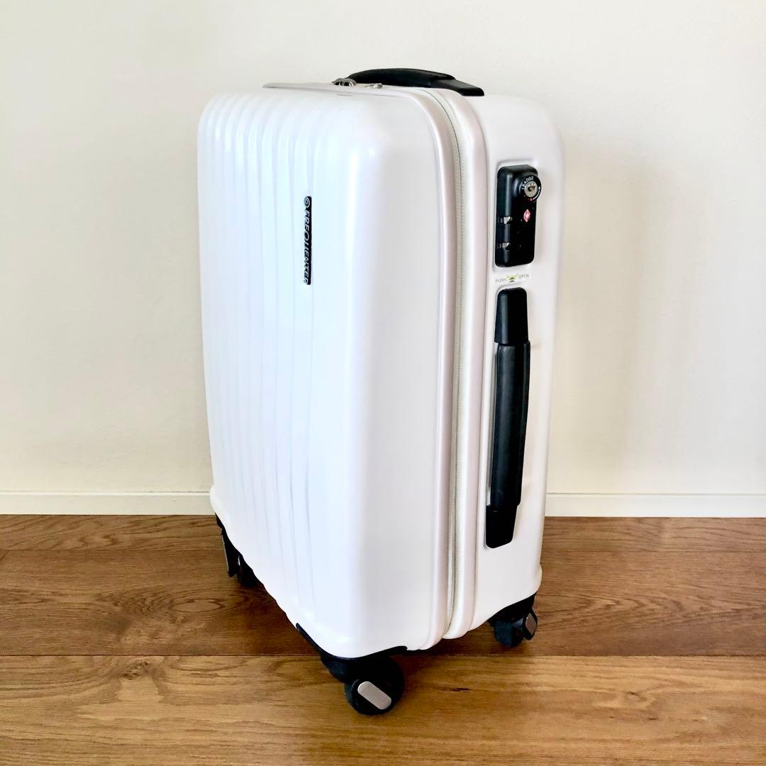 FREQUENTER フリクエンター ウェーブ スーツケース 34L ホワイト