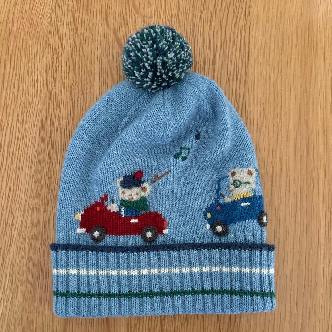 ファミリアfamiliar子供用なニット帽子(sサイズ) - メルカリ