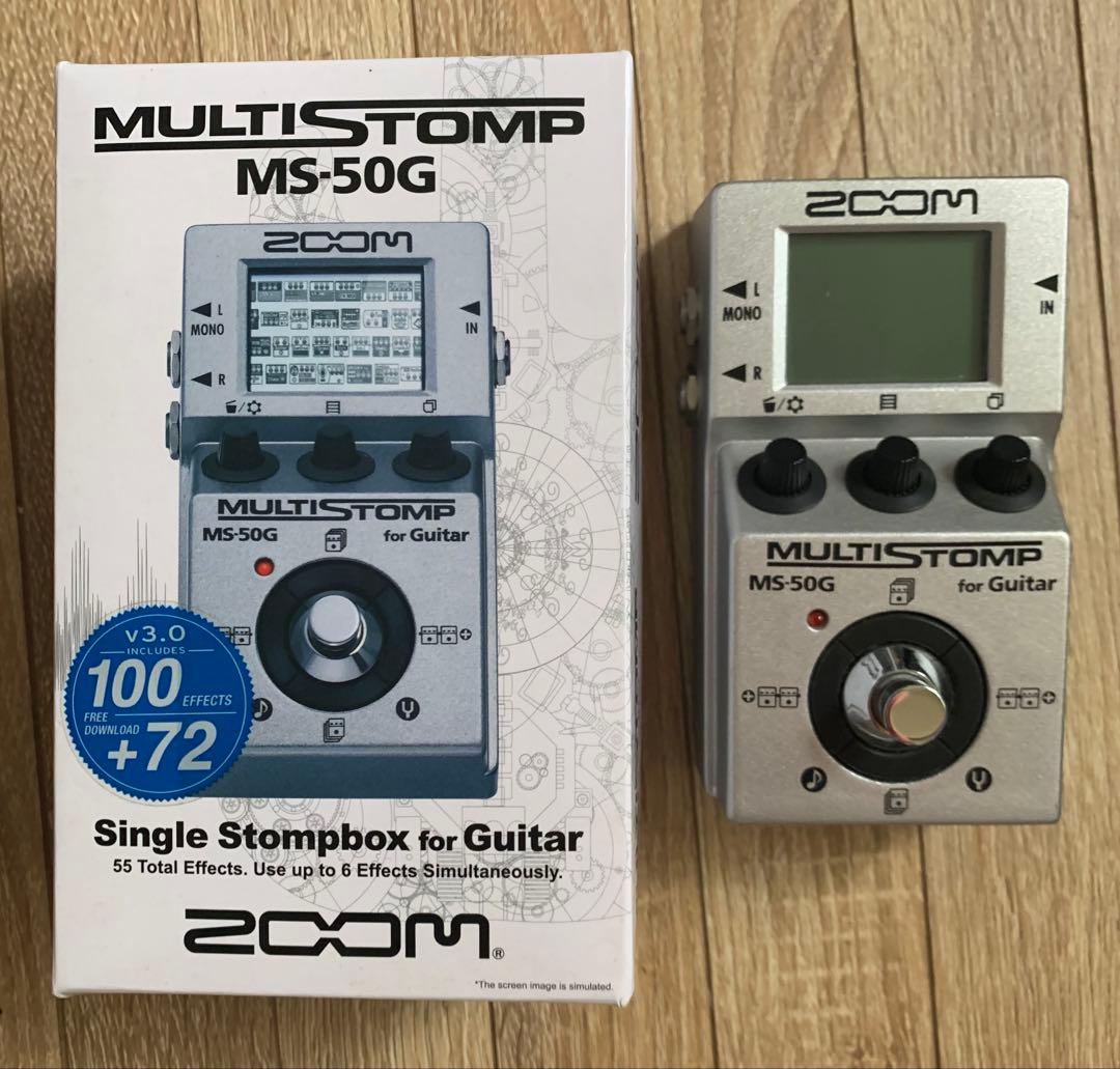 ZOOM MS 50G マルチエフェクト　モディファイ ZOOM MS-50G 外付けフットSW作製 – PG 作業日記