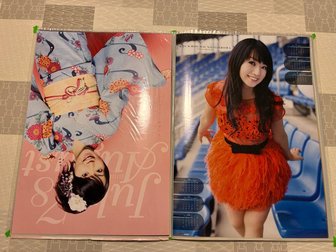 B2ポスターギャラリー（封入シート10枚）+水樹奈々ポスター多数