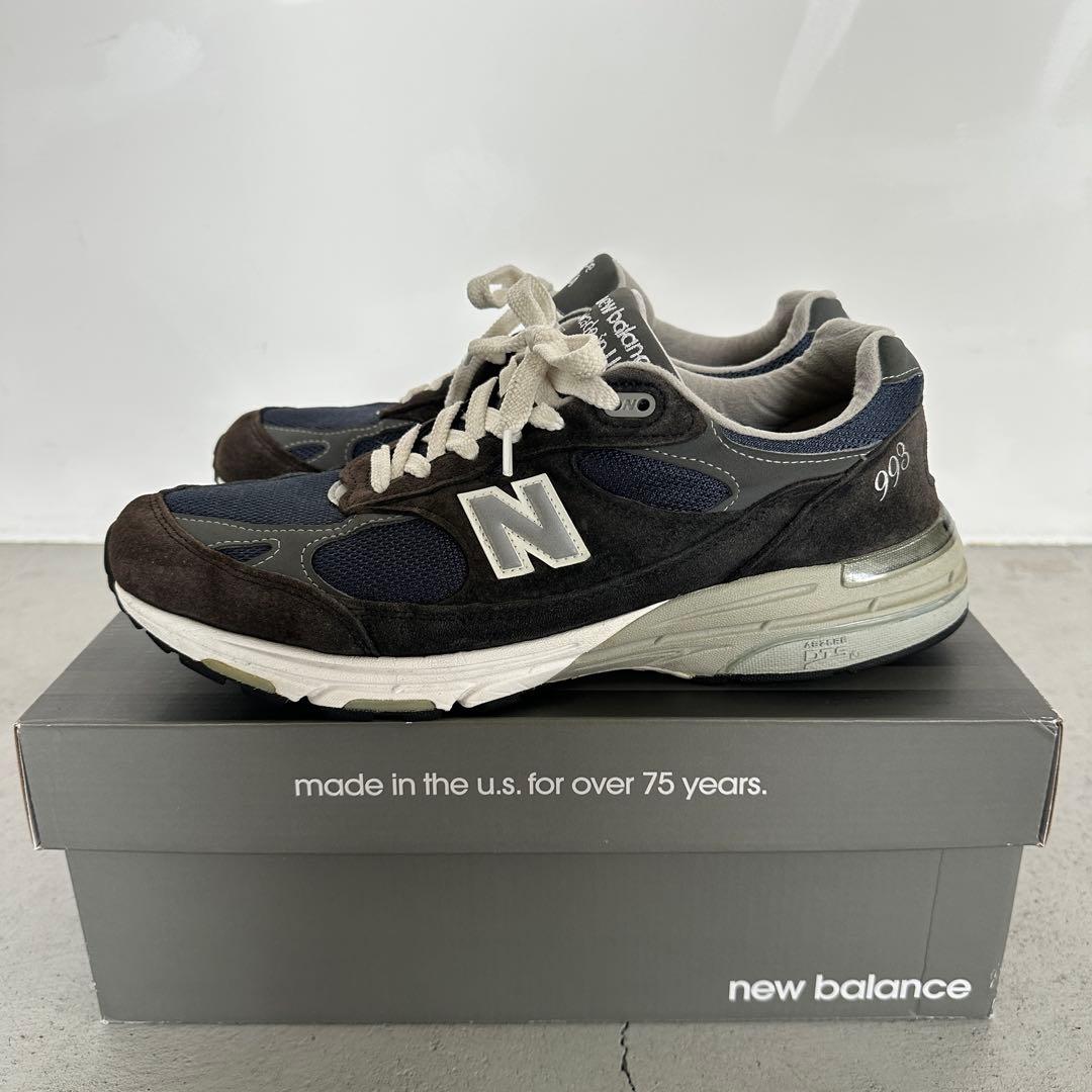NEW BALANCE 993 NV 28.5cm ネイビー