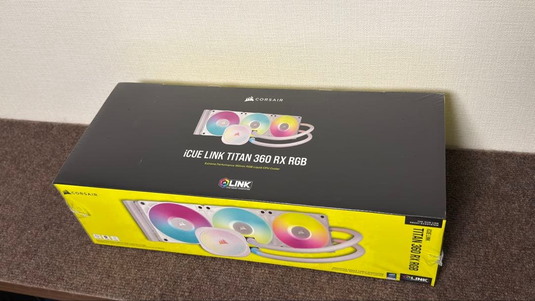 PC用ファン・クーラー CORSAIR iCUE LINK TITAN 360 RX RGB Corsair iCUE LINK TITAN 360 RX RGB - 製品詳細 | パソコンSHOPアーク