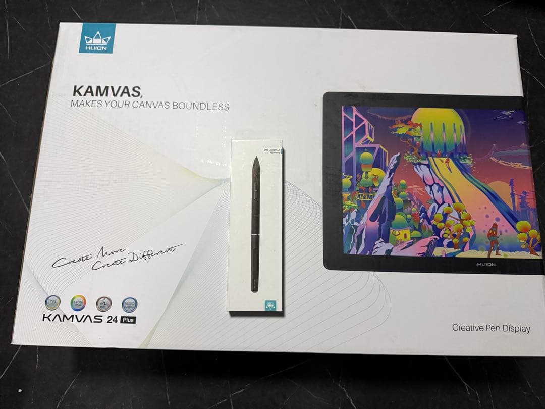 あ*り様 液晶ペンタブレット Huion Kamvas24 Plus PW550 Kamvas 24 | Kamvas 24 PlusアーティストのためのQHDグラフィック