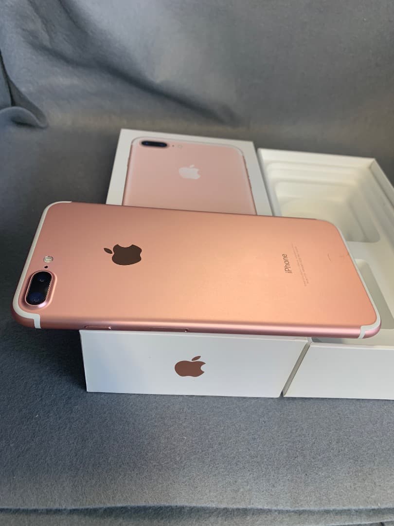 美品 国内版 SIMフリー iPhone7 Plus 128GB ローズゴールド - メルカリ