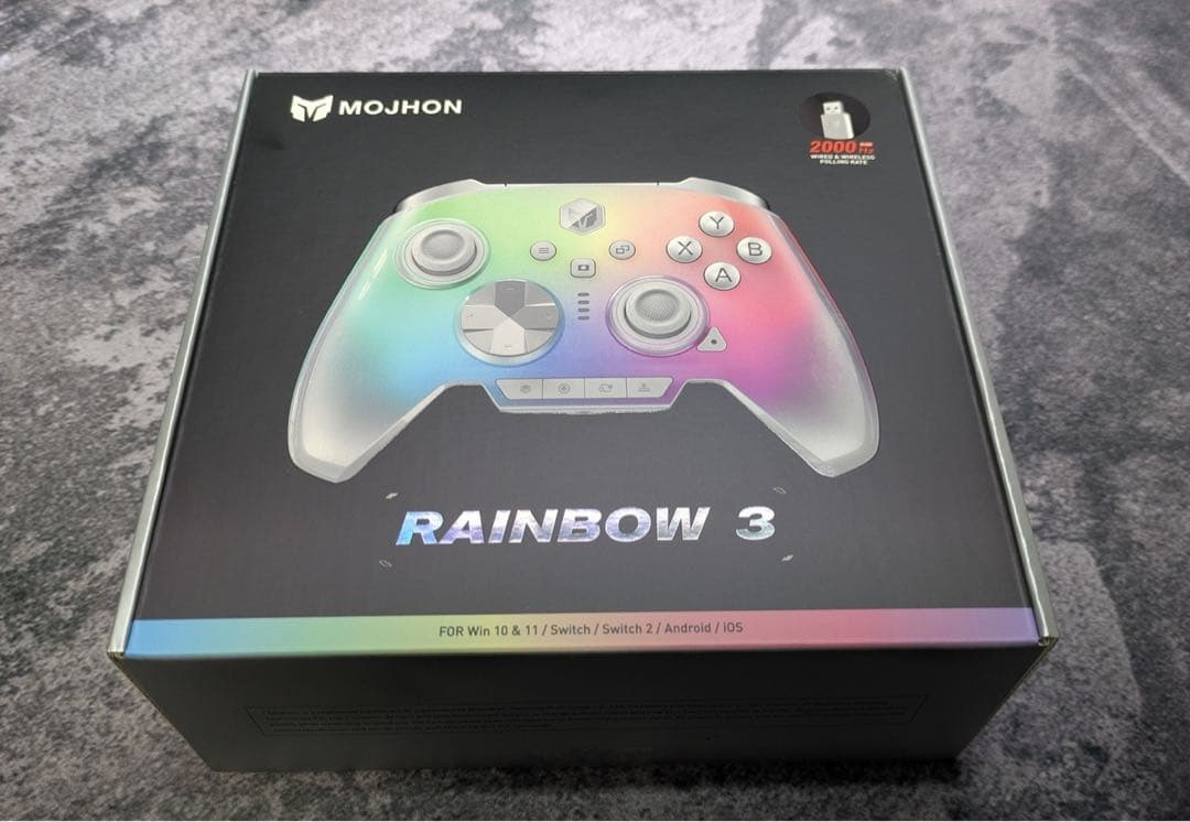 RAINBOW 3 （レインボー3）コントローラー新品 Rainbow 3 Controller Review: Introducing MOJHON's (Bigbigwon) new