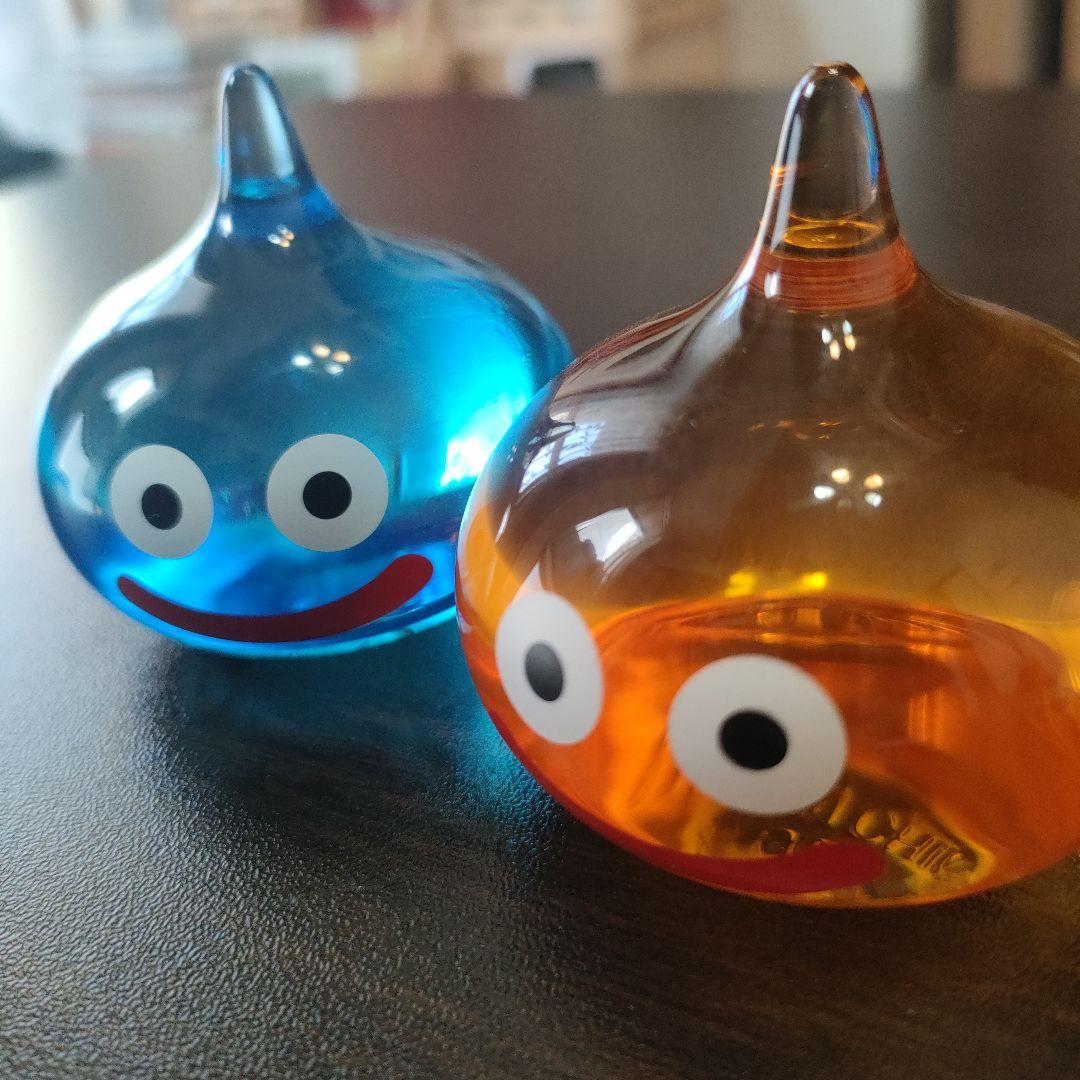 スライムフィギュア 青 オレンジ 2個セット - メルカリ