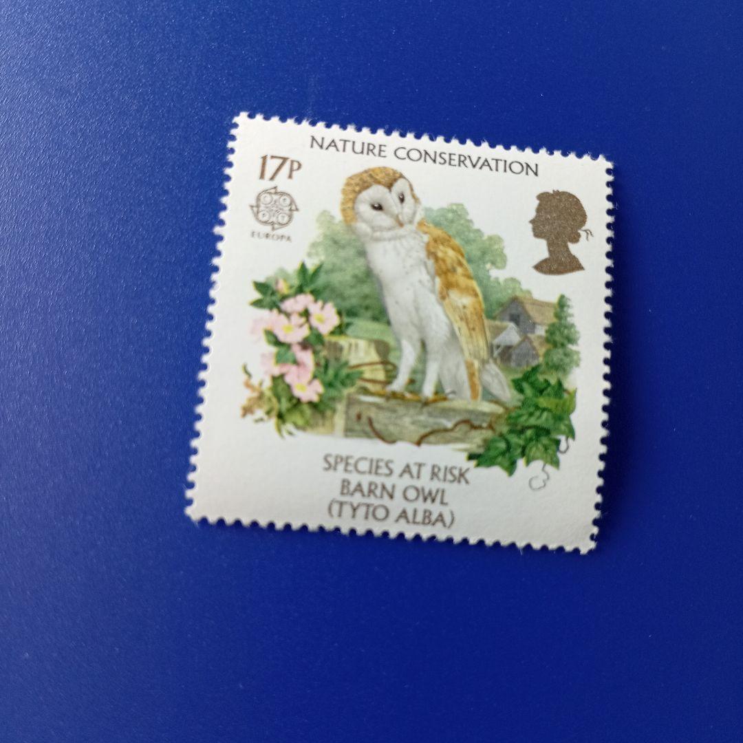 9602 外国切手 イギリス 自然保護 絶滅危惧種 動物 4V - メルカリ