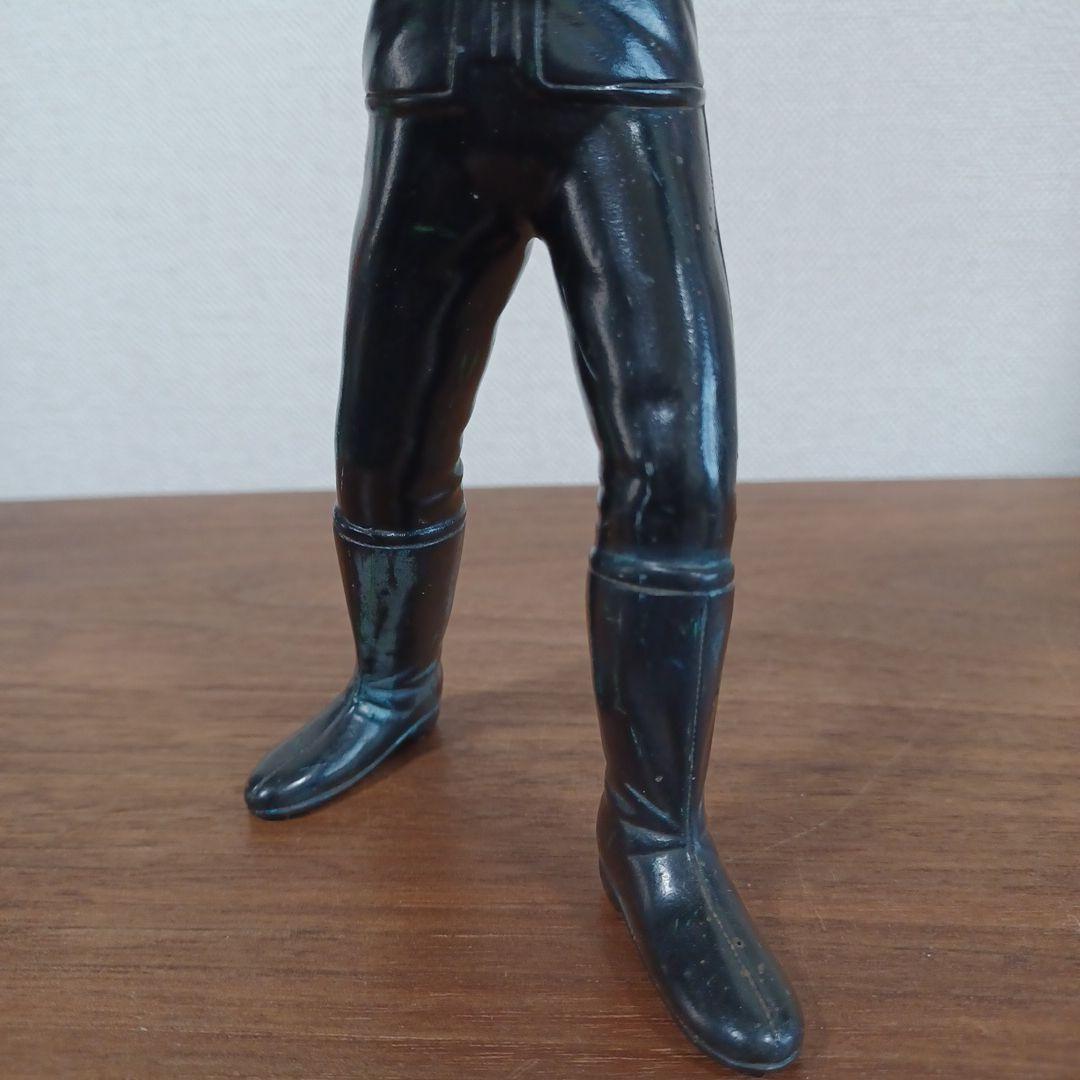 当時もの旧バンダイ社製　仮面ライダー１号＆２号　希少ソフビフィギュア２体セット