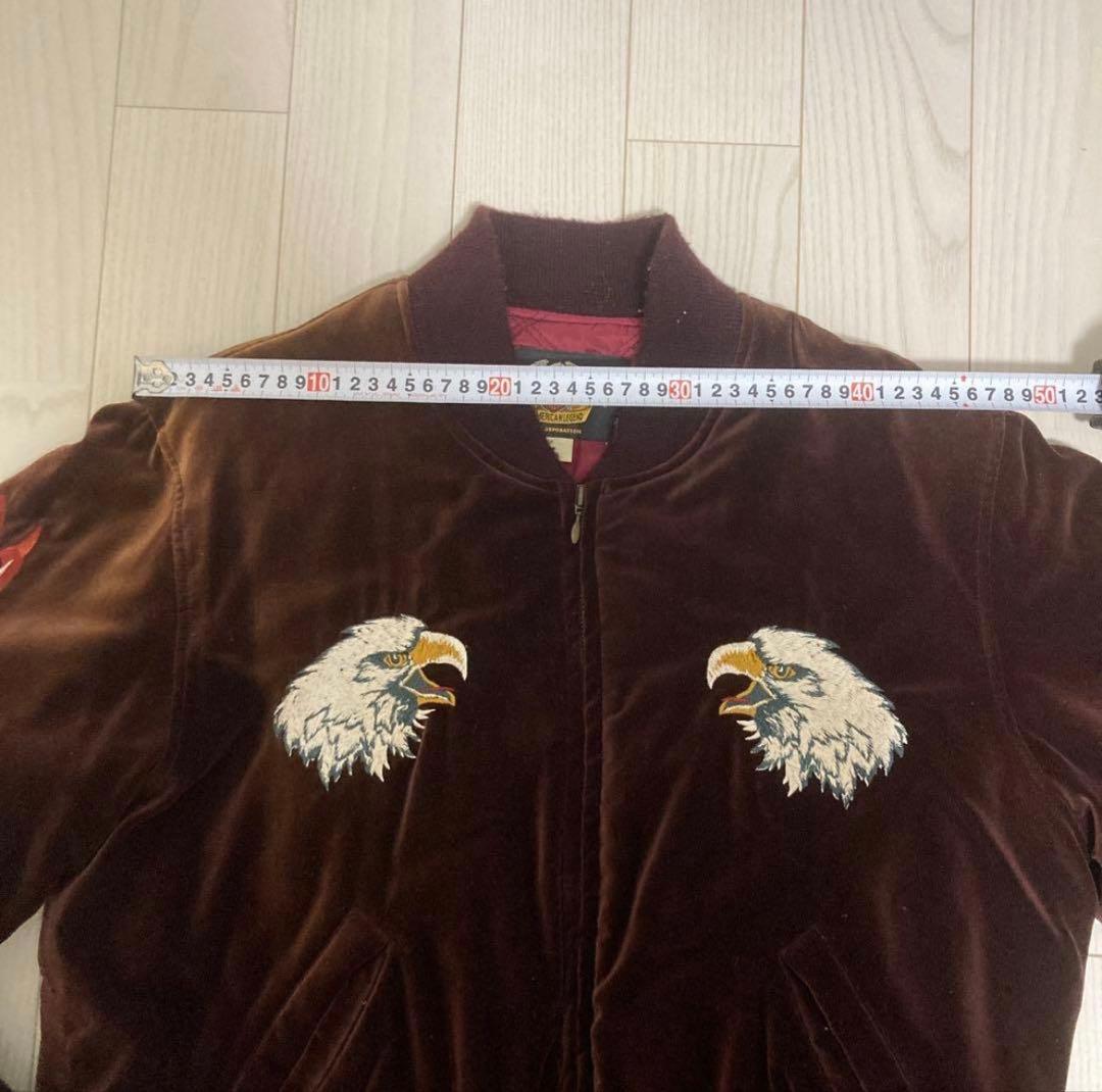 希少90s Harley-Davidson スカジャンベロア別珍 L - メルカリ