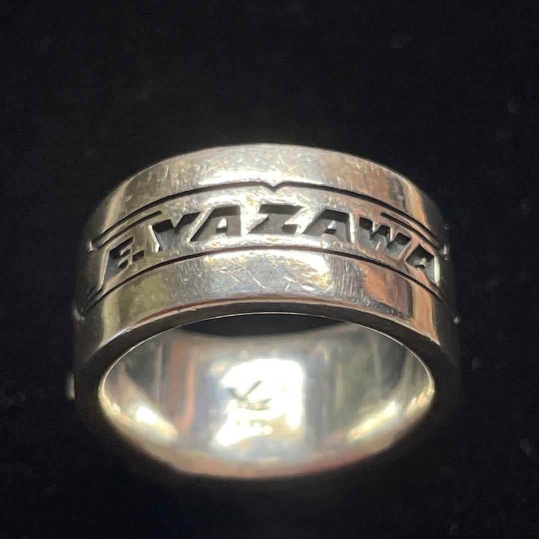 矢沢永吉 ★ シルバーリング ( ロゴ ・ハネロゴ ) バングルオマケ付き