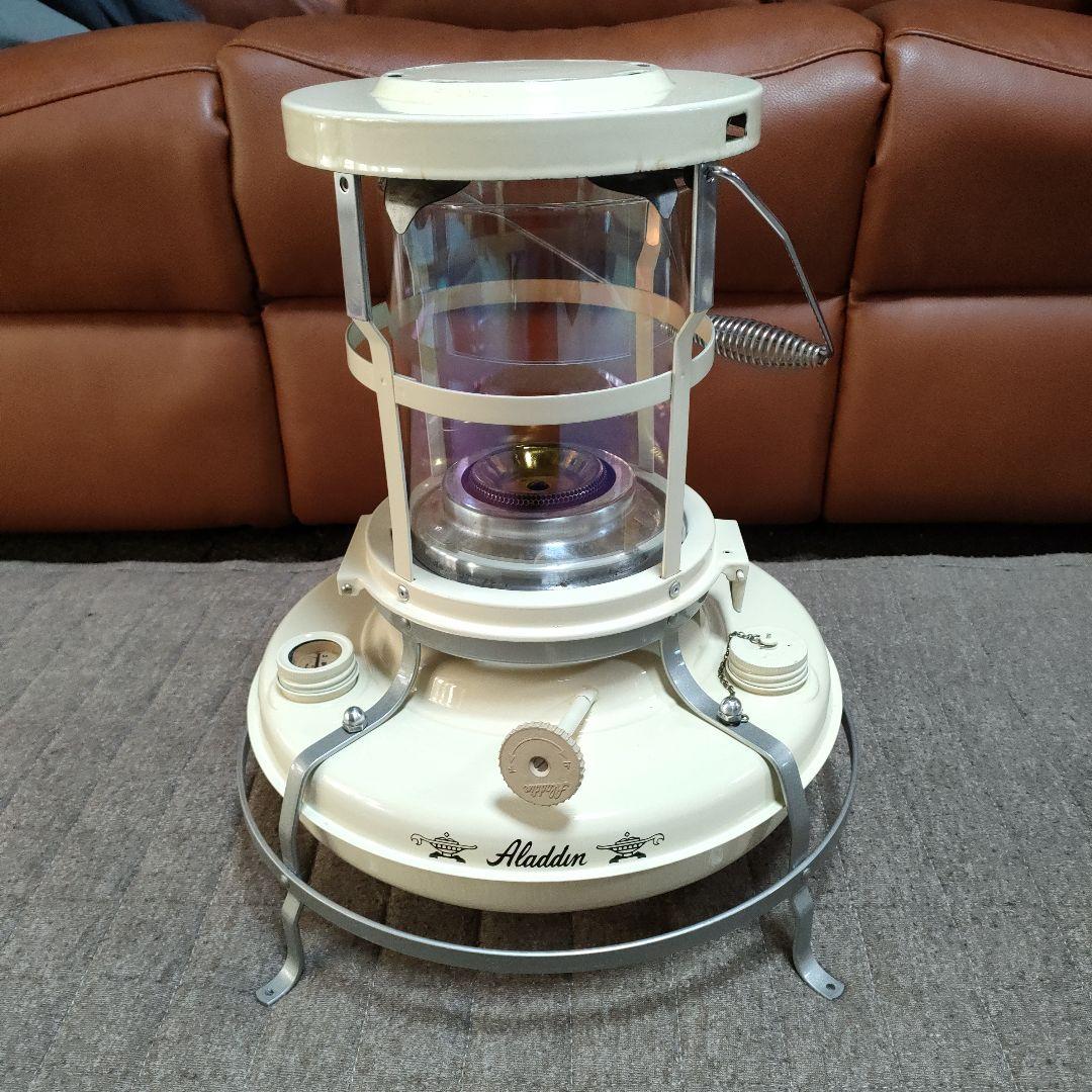 アラジン　石油ストーブ　レインボーガラス　アウトドア　スノーピーク 初めての冬キャンプにオススメ！スノーピークのレインボーストーブ