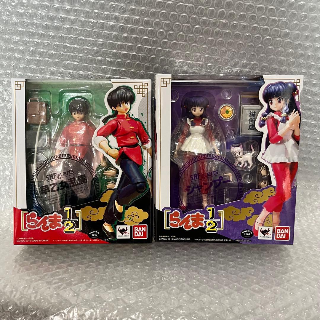 S.H.Figuarts らんま1/2 早乙女乱馬 シャンプー セット