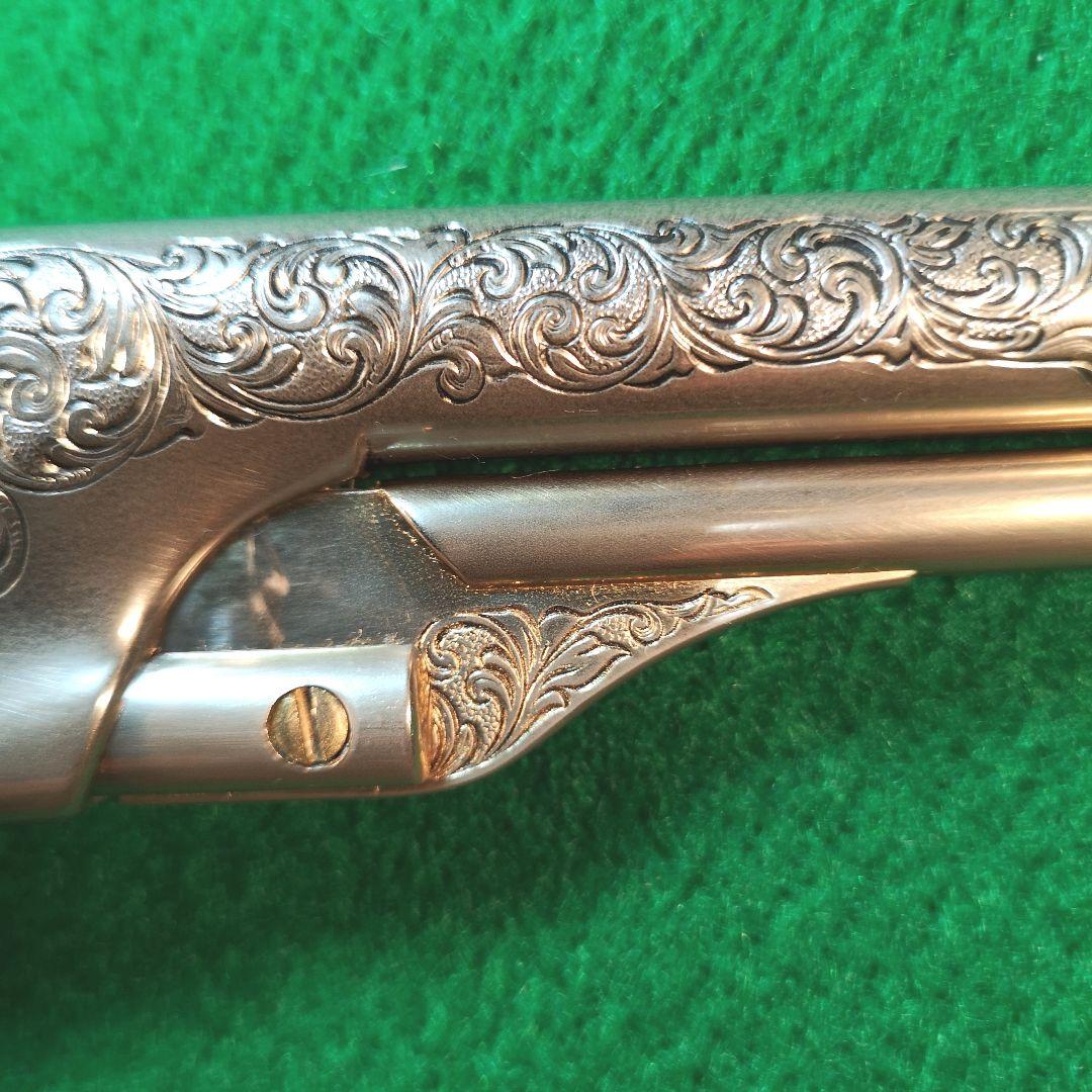 フランクリンミント カスタ—将軍の コルト 1861ネ—ビ— ABS製モデルガン