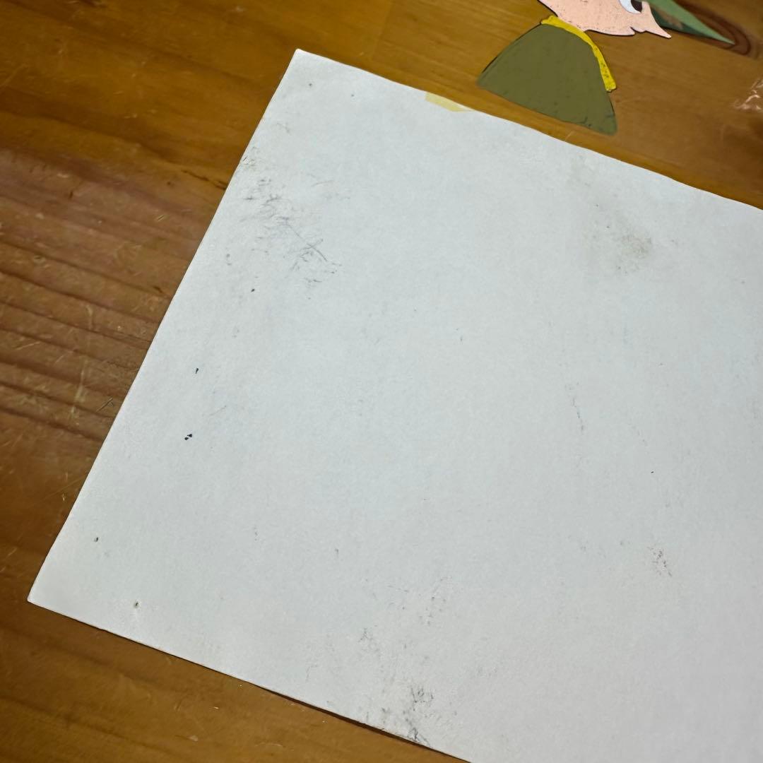 セル画 背景付 楽しいムーミン一家 スナフキン 6046