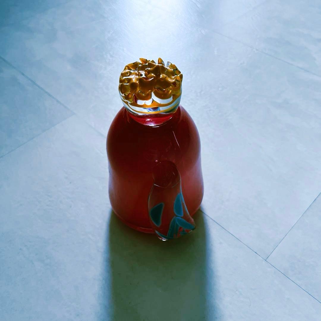 ガラスの花器】✴︎オーラを放つ存在感✴︎