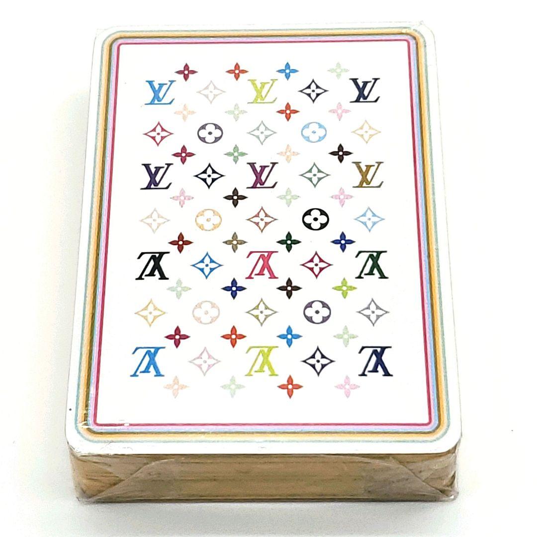 ルイヴィトン トランプ 2セット(未開封品、使用済み品) 白 黒 村上隆