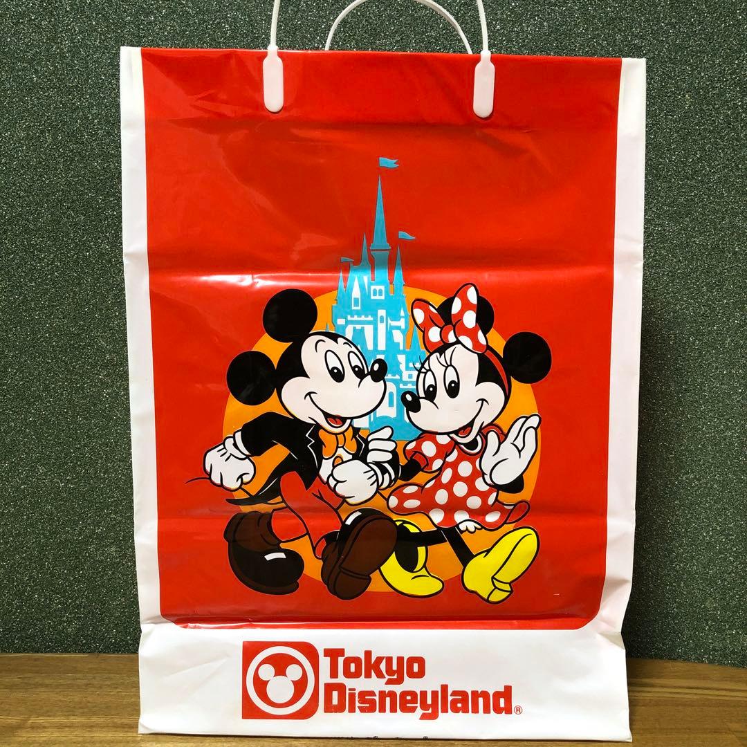 希少】東京ディズニーランド開園初期のお土産袋＊ショッピングバッグ