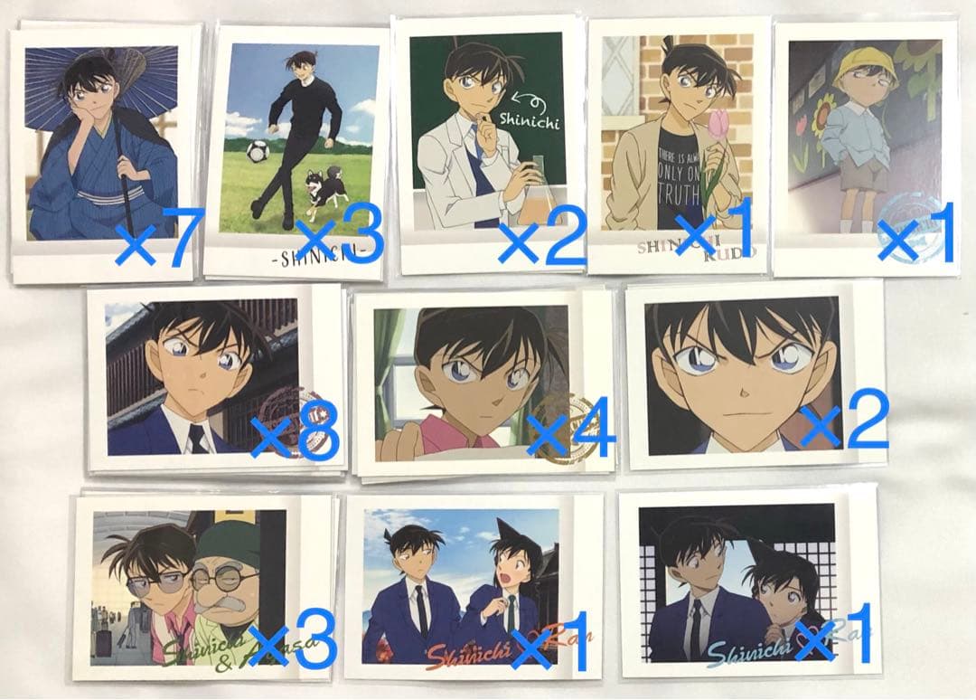 名探偵コナン ぱしゃこれ 工藤新一 新蘭 19.工藤新一＆毛利蘭】名探偵コナン ぱしゃこれ - トレカ&ホビーの通販