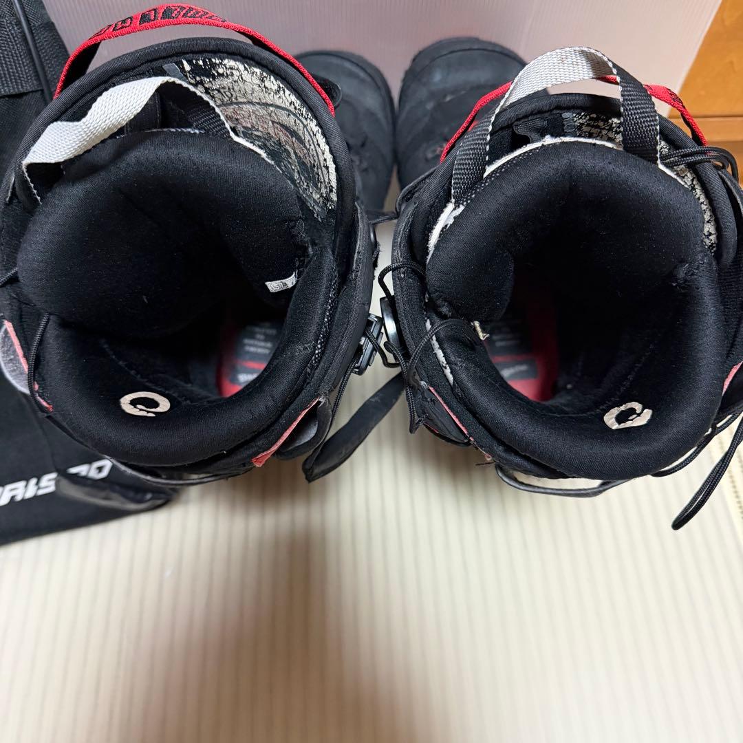 送料無料　ディーラックス　スノーボードブーツ ID 25.5cm ケース付き