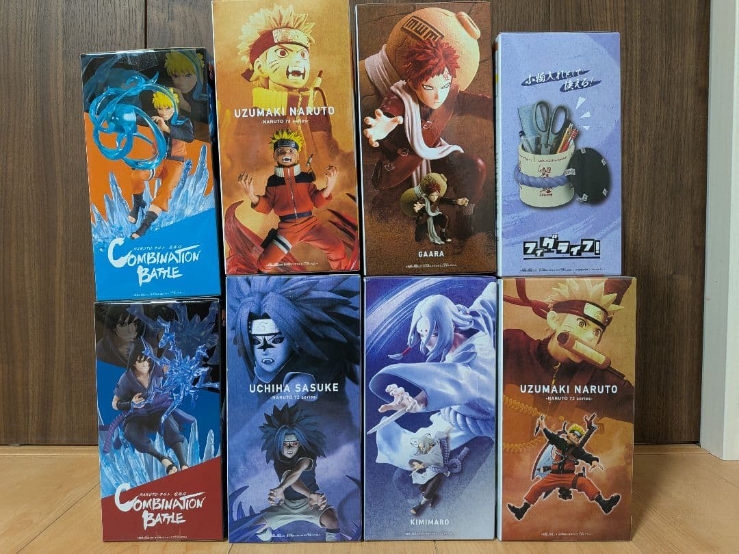NARUTO ナルト フィギュア 8点セット ナルト サスケ 我愛羅 君麻呂