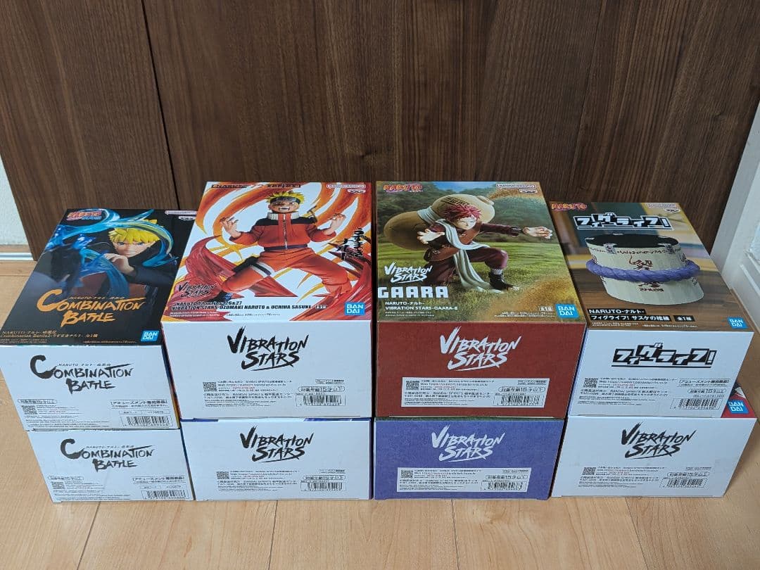 NARUTO ナルト フィギュア 8点セット ナルト サスケ 我愛羅 君麻呂