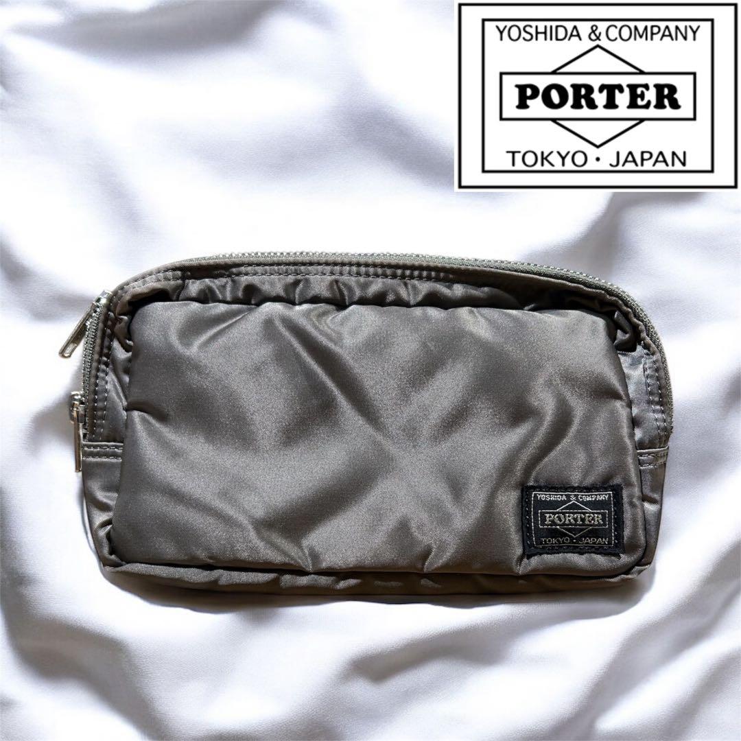 【廃盤•新品未使用】PORTER　ポーター　タンカー　ポーチ 未使用 ポーター タンカー ポーチ 小さめ 普段使い 黒 622-69155