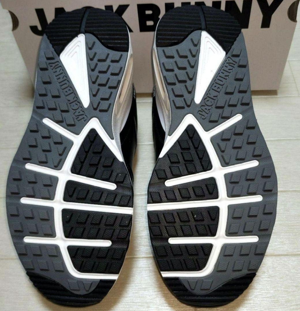 再再再値下げ新品 ジャックバニー シューズ23.5cm黒ブラック定価22000