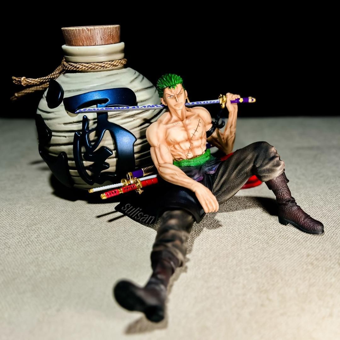 ワンピース ロロノア・ゾロ 酒 フィギュア ガレージキット 1/8スケール