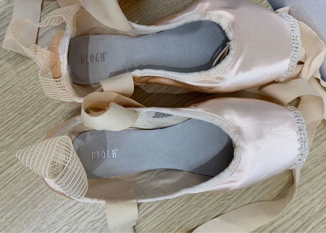 BLOCH バランスヨーロピアン　トゥシューズ　5.5X かがり縫い済み