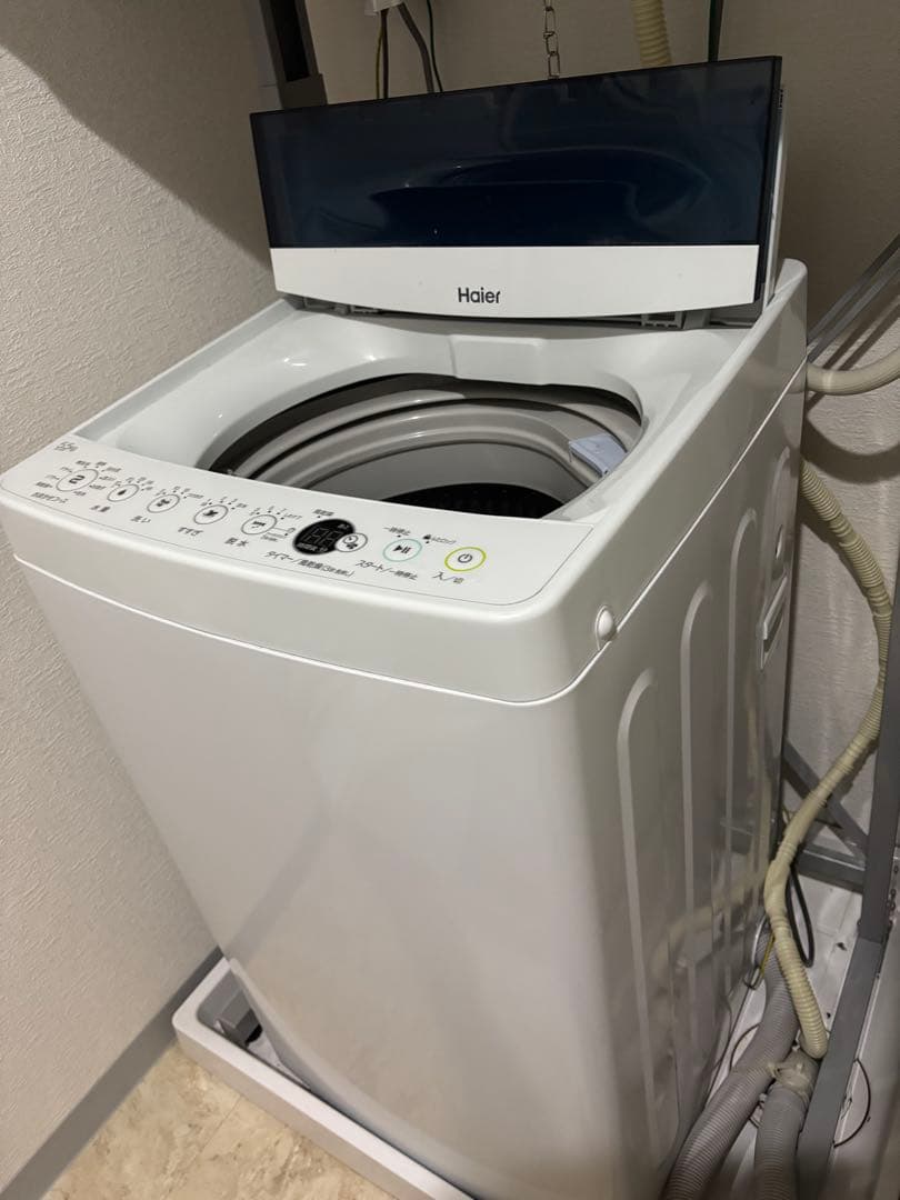 Haier 縦型洗濯機 5.5kg JW-C55D