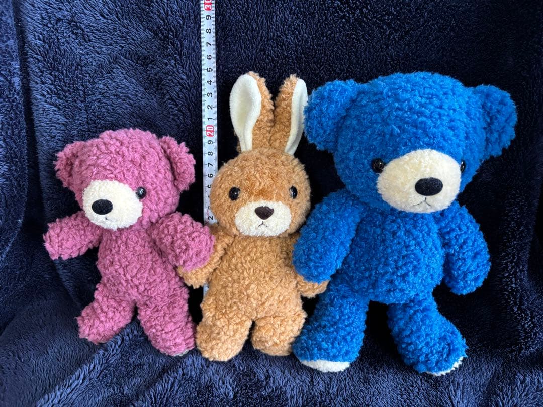 童心ぬいぐるみ（日本製）三体 お迎えお待ちしてます！